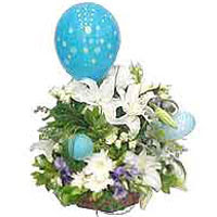balon ve �i�eklerle tanzim  Eryaman �i�ek sipari�i hediye �i�ek yolla 