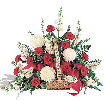 sepet i�erisinde karanfiller    Eryaman online �i�ek�i , �i�ek sipari�i 