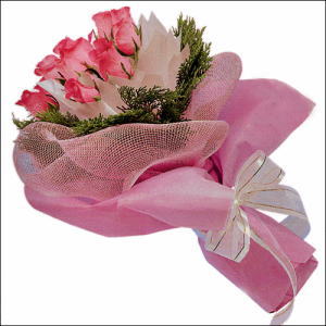 pembe g�llerden buketler  Eryaman �i�ek yolla , �i�ek g�nder , �i�ek�i  