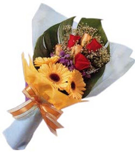 g�ller ve gerbera �i�ekleri   Ankara Eryaman yurti�i ve yurtd��� �i�ek sipari�i 