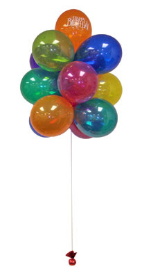  Eryamandaki iekiler kaliteli taze ve ucuz iekler  Sevdiklerinize 17 adet uan balon demeti yollayin.