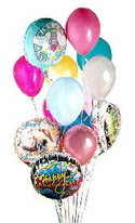  Ankara Eryaman �i�ek ma�azas� , �i�ek�i adresleri  g�rsel kaliteli 17 u�an balon buketi tanzimleri