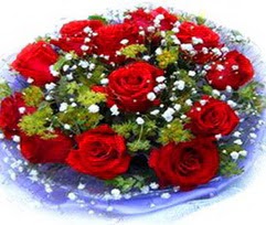 9 adet kirmizi g�llerden buket  Eryaman �i�ek g�venli kaliteli h�zl� �i�ek 