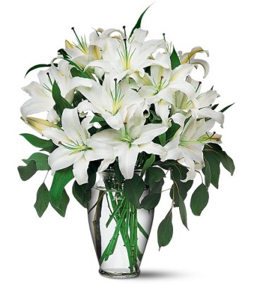  Eryaman �i�ek�i  �i�ek , �i�ek�i , �i�ek�ilik  4 dal kazablanka ile g�rsel vazo tanzimi
