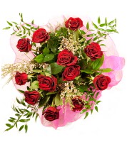 12 adet k�rm�z� g�l buketi  Eryaman �i�ek�iler �i�ek online �i�ek sipari�i 