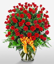 G�rsel vazo i�erisinde 101 adet g�l  Eryaman �i�ek g�nder �i�ek servisi , �i�ek�i adresleri 