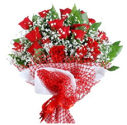 11 k�rm�z� g�lden buket  Eryaman �i�ek�iler �i�ek online �i�ek sipari�i 