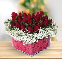 15 k�rm�z� g�lden kalp mika �i�e�i  Eryaman �i�ek g�nderme sitemiz g�venlidir 