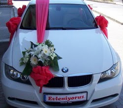 Gelin araba s�slemesi  Eryaman �i�ek�iler �i�ek online �i�ek sipari�i 