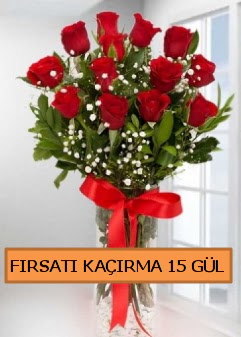  15 �thal k�rm�z� g�l b�y�k ba�l� orjinal  Eryaman �i�ek�i telefonlar� eryaman �i�ek 