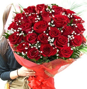 K�z isteme �i�e�i buketi 33 adet k�rm�z� g�l  Ankara Eryaman yurti�i ve yurtd��� �i�ek sipari�i 