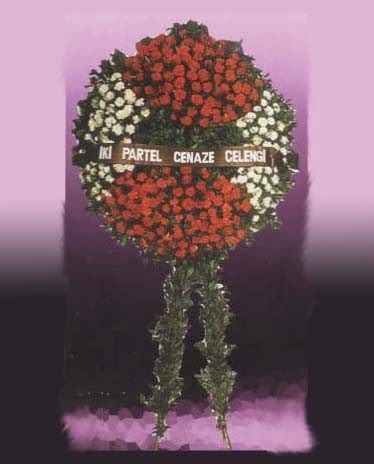  �i�ek�i Eryaman cicekciler , cicek siparisi  Iki partel �elenk cenaze i�in