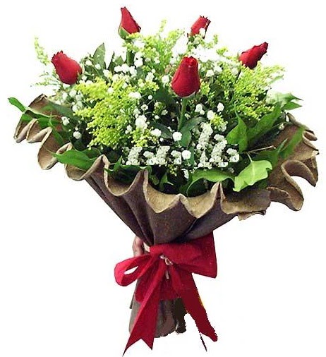 5 adet g�lden buket  Ankara Eryaman yurti�i ve yurtd��� �i�ek sipari�i 
