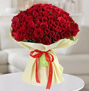 101 adet k�rm�z� g�l buketi koca demet  Eryaman Ankara ucuz �i�ek g�nder 
