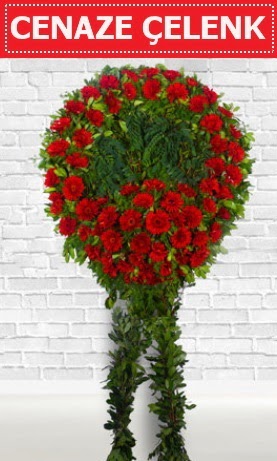 K�rm�z� �elenk Cenaze �i�e�i  Eryaman �i�ek yolla , �i�ek g�nder , �i�ek�i  