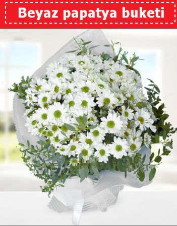 Beyaz Papatya Buketi  Eryaman �i�ek�iler �i�ek online �i�ek sipari�i 