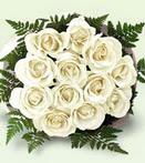  �i�ek sipari�i Eryaman uluslararas� �i�ek g�nderme  12 adet beyaz g�l buket