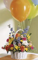  ankara �i�ek�i Eryaman �i�ek�i ma�azas�  Mevsim �i�ekleri sepeti balon hediye