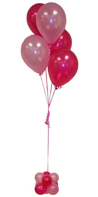 Sevdiklerinize 17 adet u�an balon demeti yollayin.  Ankara Eryaman �i�ek sat��� �i�ek sipari�i 
