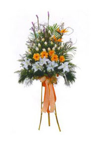  Eryaman �i�ek�i ankaraya �i�ek yolla �i�ek�iler  Kazablanka, gerbera ve g�llerle hazirlanmis ferfor