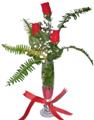  Eryaman �i�ek g�venli kaliteli h�zl� �i�ek  3 adet kirmizi g�l ve cam tanzim