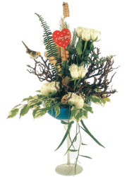  Ankara Eryaman yurti�i ve yurtd��� �i�ek sipari�i  kadeh i�erisinde g�rsel g�l tanzimi