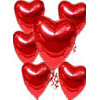  Eryaman Ankara �i�ek�i online �i�ek g�nderme sipari�  17 adet FOLYO kalp g�r�n�m�nde u�an balon
