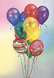  Eryaman ankara  �i�ek sipari�i sitesi  19 adet karisik renkte u�an balon buketi