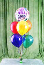  Eryaman �i�ek�i  cicek , cicekci  18 adet renkli u�an balon hediye �r�n� balon