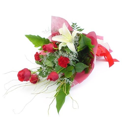 Mevsim �i�eklerinden karisik buket  Eryaman �i�ek g�nder �i�ek servisi , �i�ek�i adresleri 
