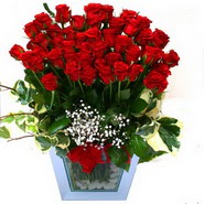  Eryaman Ankara ucuz �i�ek g�nder   51 adet kirmizi g�l aranjmani