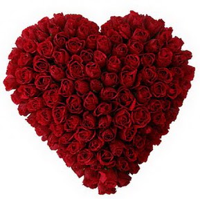  Ankara Eryaman �i�ek sat��� �i�ek sipari�i  muhte�em k�rm�z� g�llerden kalp �i�e�i