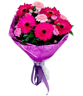  Eryaman �i�ek�i telefonlar� eryaman �i�ek  kar���k gerbera �i�e�i buketi