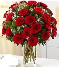 Vazo i�erisinde 33 adet k�rm�z� g�l  Eryaman �i�ek g�nder �i�ek servisi , �i�ek�i adresleri 