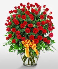 G�rsel vazo i�erisinde 101 adet g�l  Eryaman �i�ek g�nder �i�ek servisi , �i�ek�i adresleri 