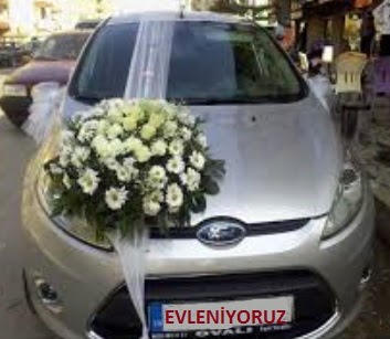  Ankara Eryaman �i�ek yolla  Gelin arabas� s�slemesi