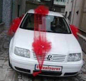 Ankara Eryaman �i�ek yolla  �i�eksiz gelin arabas� s�slemesi