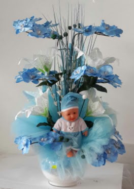 Mavi cam bebekli bebek do�um �i�e�i  Eryaman �i�ek g�nderme sitemiz g�venlidir 
