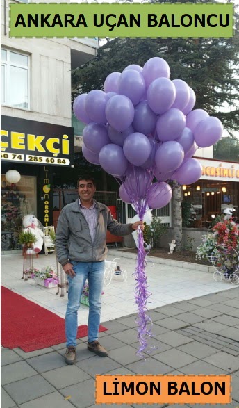 Ankara 50 adet istenilen renkte uan balon  Ankara Eryaman iek yolla 