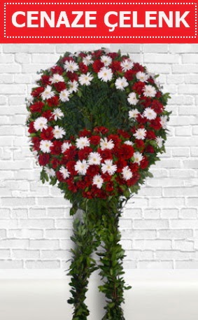 K�rm�z� Beyaz �elenk Cenaze �i�e�i  Eryaman �i�ek yolla , �i�ek g�nder , �i�ek�i  