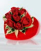  Eryaman �i�ek�iler �i�ek online �i�ek sipari�i  Kalp kutuda 9 adet G�ller 